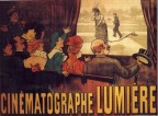 Affiche pour le cinématographe lumière