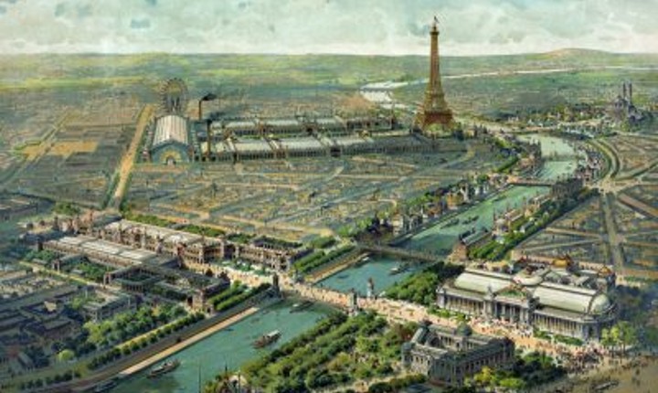 Gravure de Paris en 1900